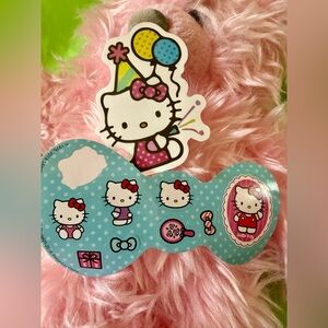 Kawaii Sanrio Party Hello Kitty Sticker Set (one missing sticker)